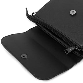 Bolsa Transversal Preta Alça Gorgurão