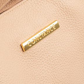 Bolsa Couro Tote Nude