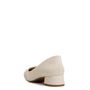 Scarpin Branco Baixo